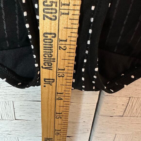 Swim by Cacique women’s two piece Bikini swimsuit black white Romantic plus size - Picture 12 of 16